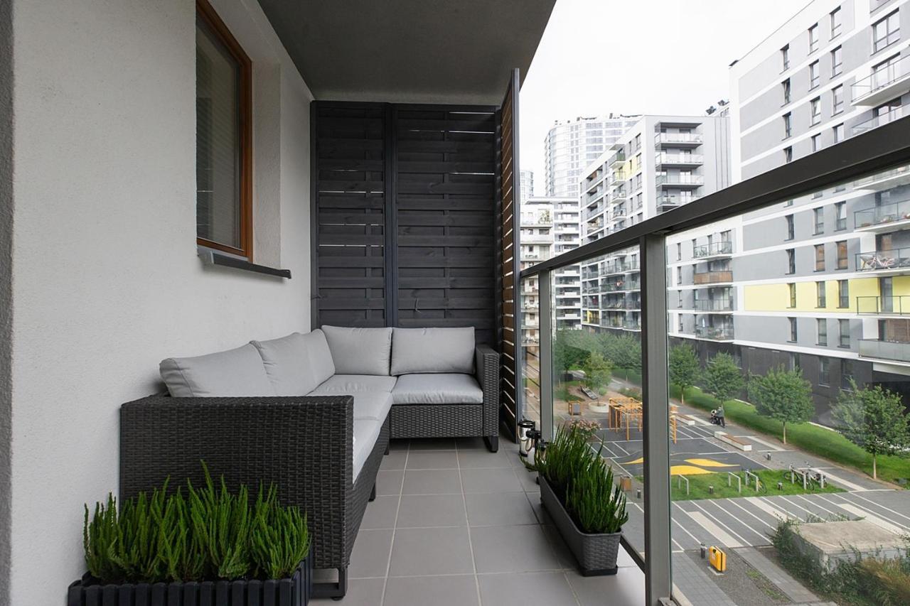Apartment Wola, Wi-Fi, Smart Lock, Air Condition Varsovia Exterior foto